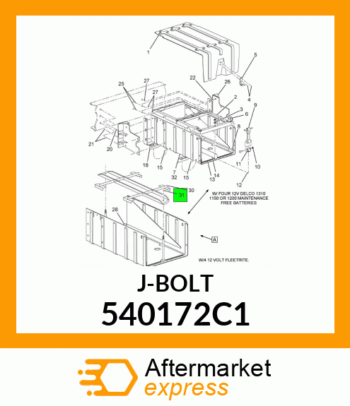 J-BOLT 540172C1