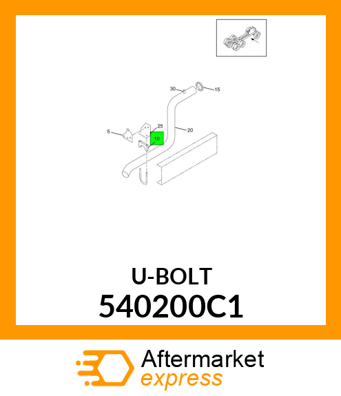 U-BOLT 540200C1