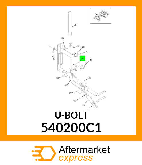 U-BOLT 540200C1