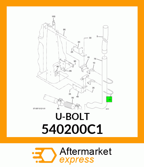 U-BOLT 540200C1