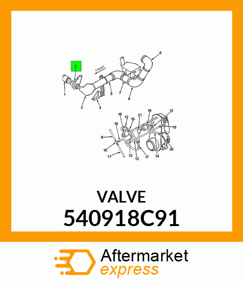 VALVE 540918C91