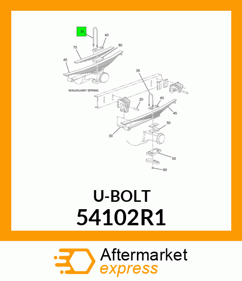 U-BOLT 54102R1