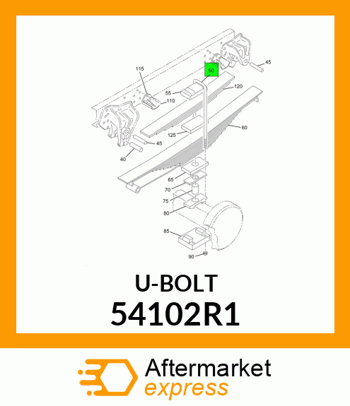 U-BOLT 54102R1