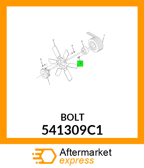 BOLT 541309C1