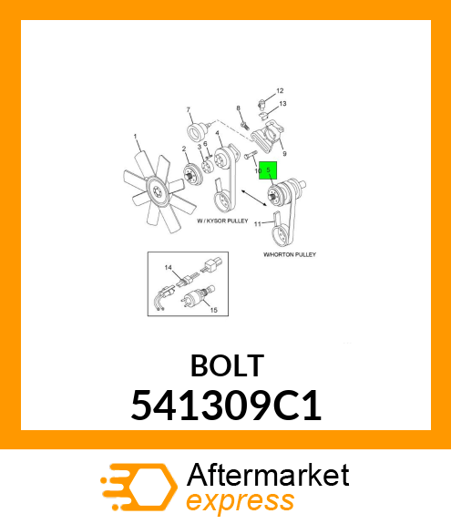 BOLT 541309C1