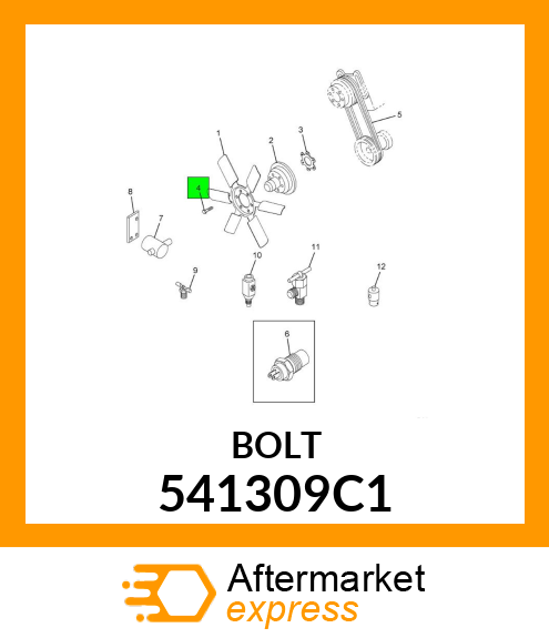 BOLT 541309C1