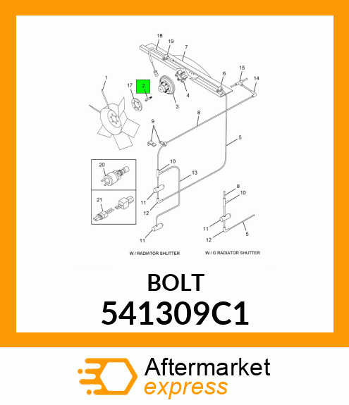 BOLT 541309C1