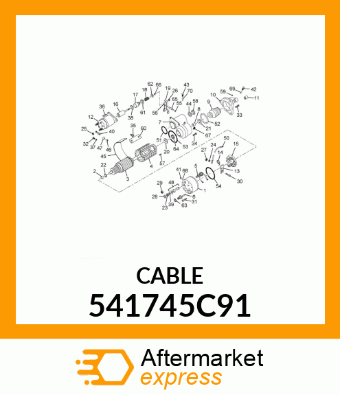 CABLE 541745C91