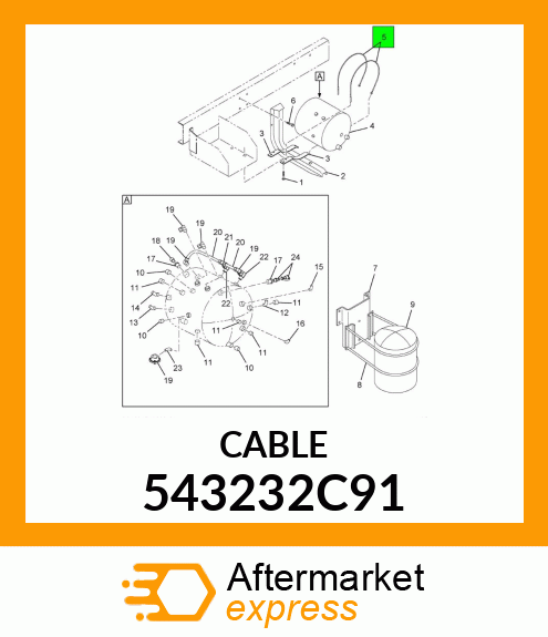 CABLE 543232C91