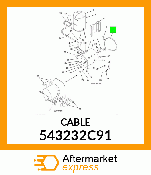 CABLE 543232C91