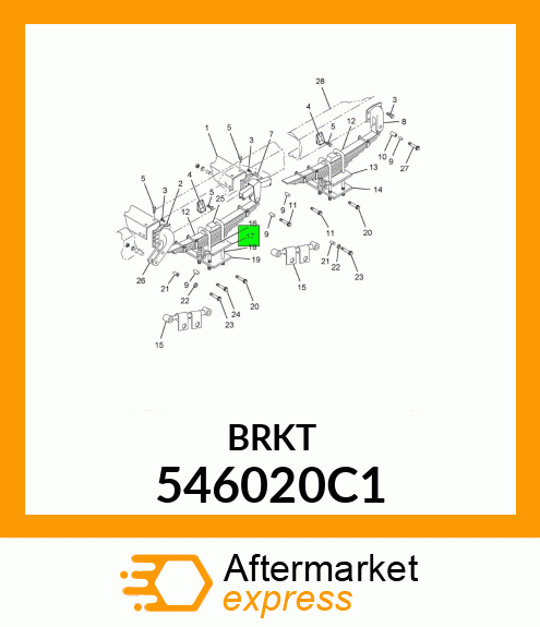 BRKT 546020C1