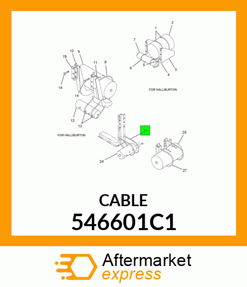 CABLE 546601C1
