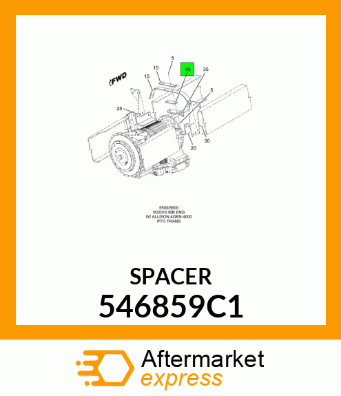 SPACER 546859C1