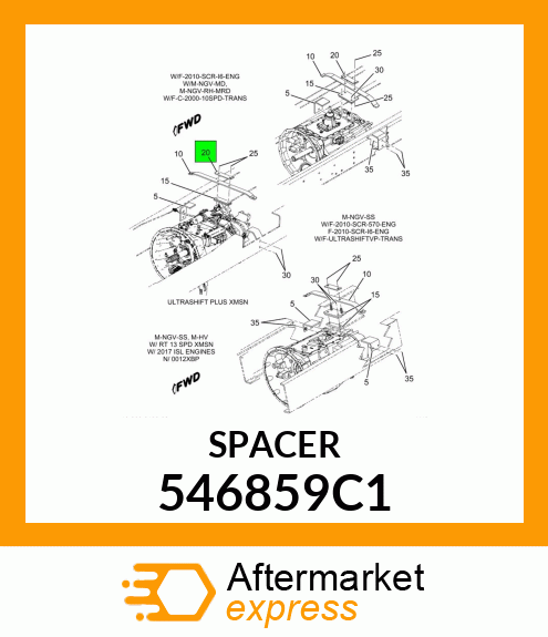 SPACER 546859C1