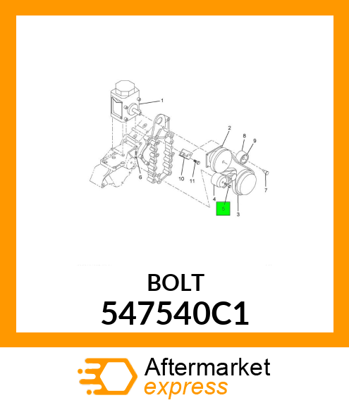 BOLT 547540C1