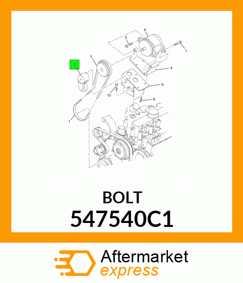 BOLT 547540C1