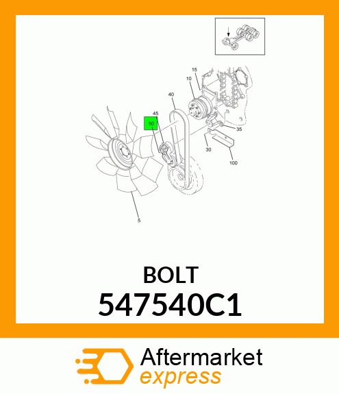 BOLT 547540C1