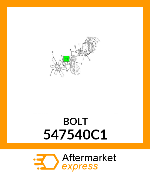 BOLT 547540C1