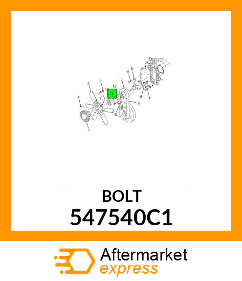 BOLT 547540C1