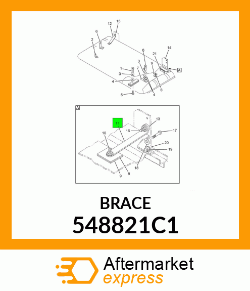 BRACE 548821C1