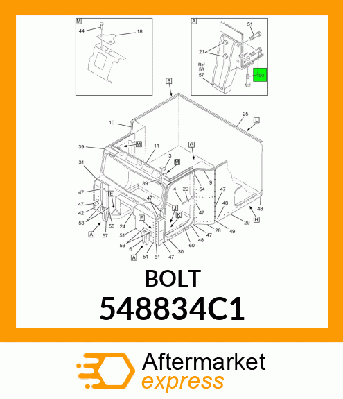 BOLT 548834C1