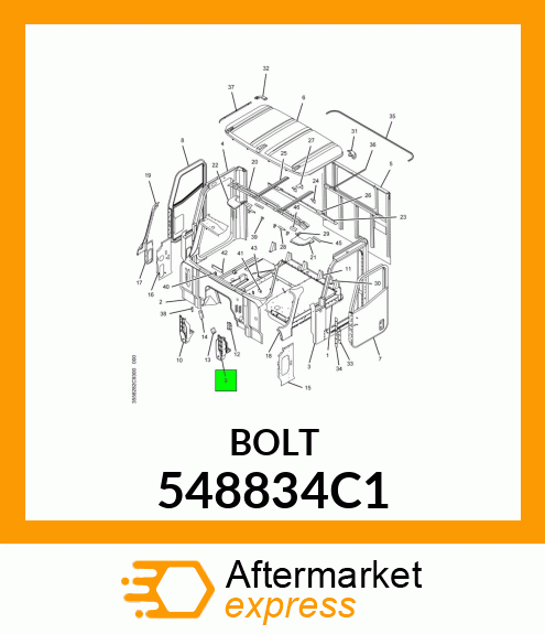 BOLT 548834C1