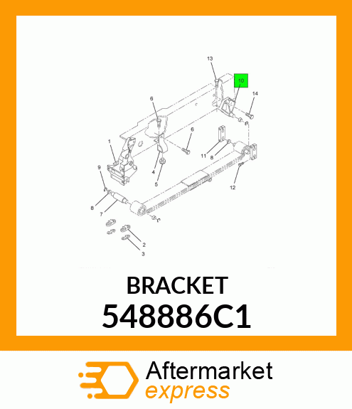 BRACKET 548886C1