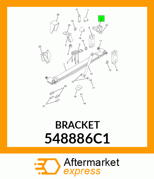 BRACKET 548886C1