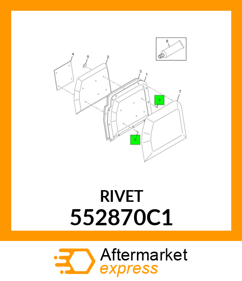 RIVET 552870C1