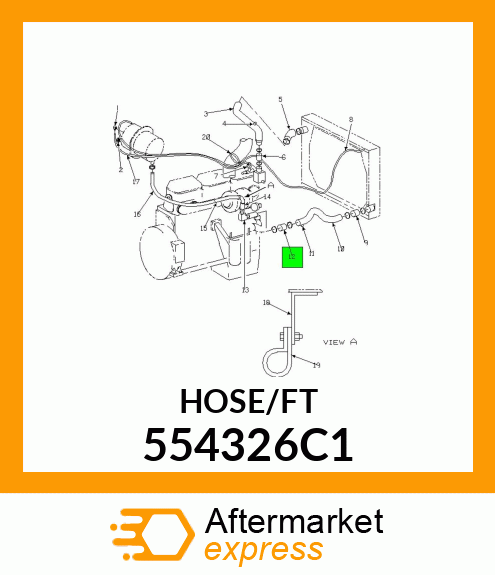 HOSE/FT 554326C1