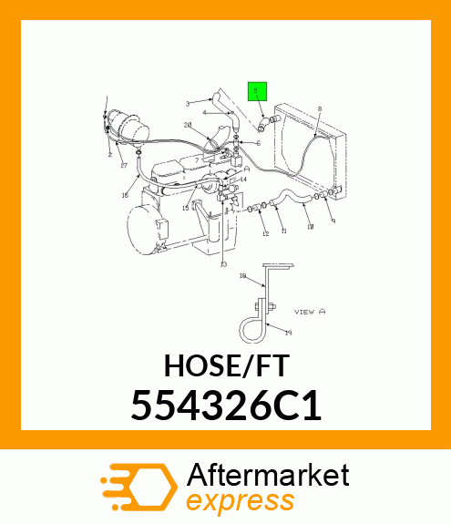 HOSE/FT 554326C1