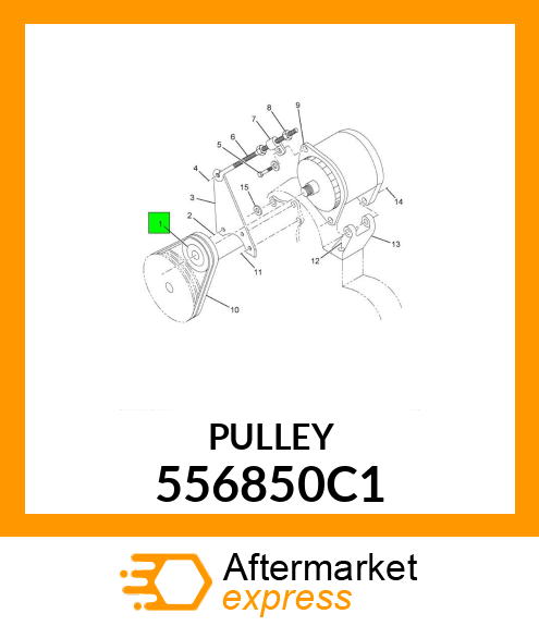 PULLEY 556850C1