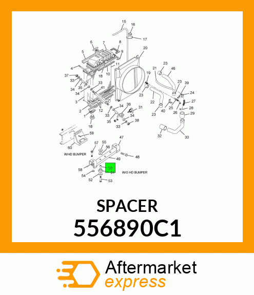 SPACER 556890C1