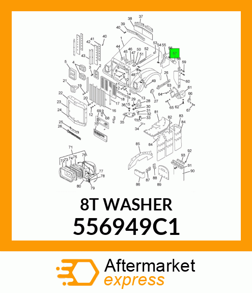 WASHER 556949C1