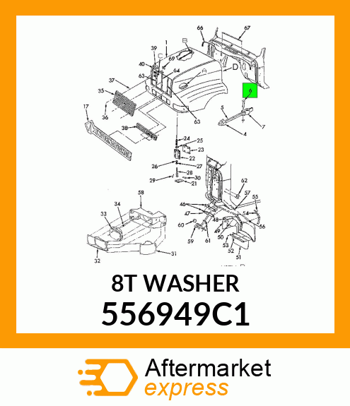 WASHER 556949C1