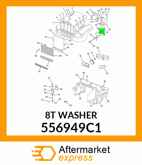 WASHER 556949C1