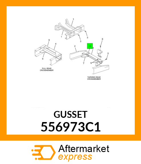 GUSSET 556973C1