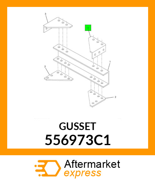 GUSSET 556973C1