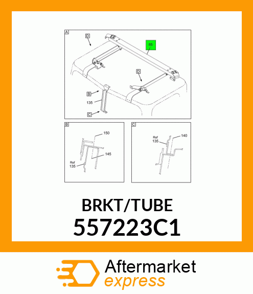 BRKT/TUBE 557223C1