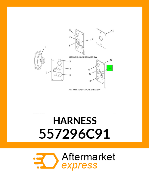 HARNESS 557296C91