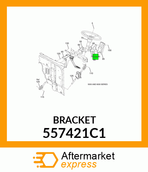 BRACKET 557421C1