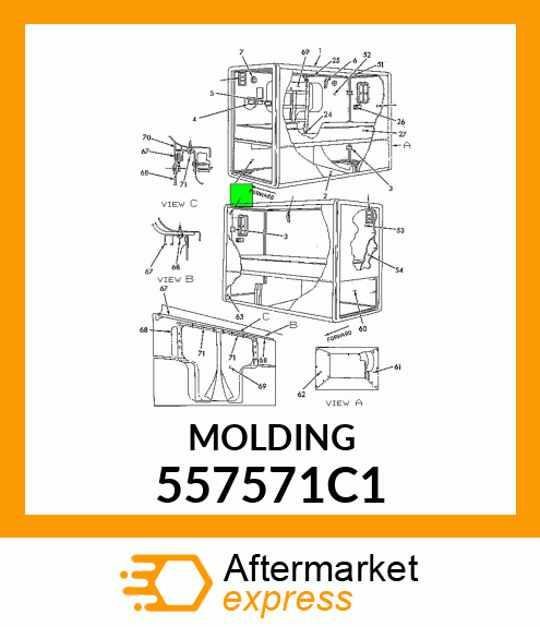 MOLDING 557571C1