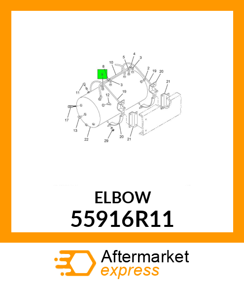 ELBOW 55916R11