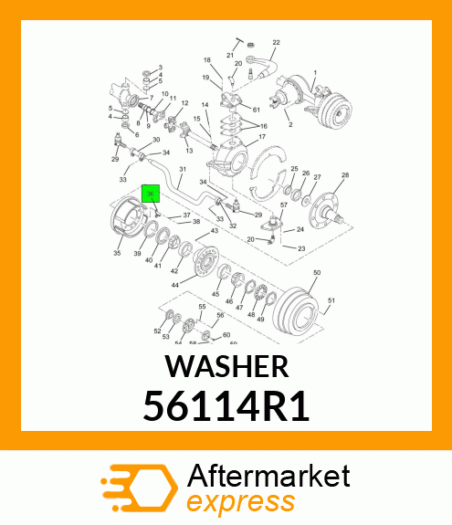 WASHER 56114R1