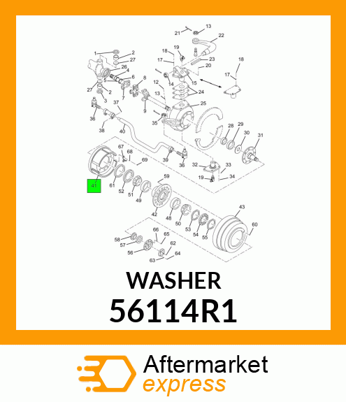 WASHER 56114R1