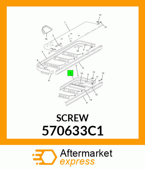 SCREW 570633C1