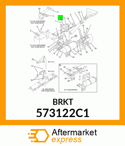 BRKT 573122C1