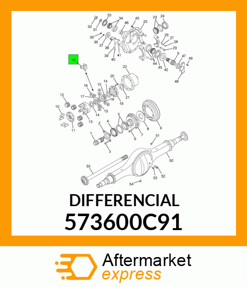 DIFFERENCIAL 573600C91