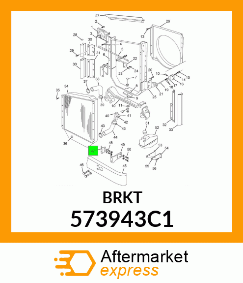 BRKT 573943C1
