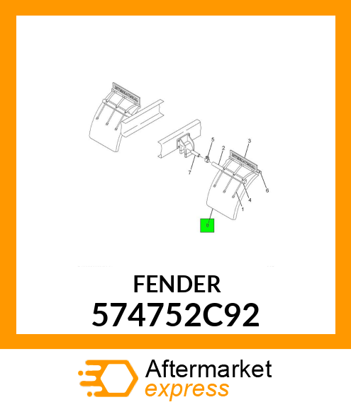 FENDER 574752C92